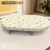 Mini tabla de planchar para el hogar, pequeña almohadilla para plancha eléctrica, tabla de planchar colgante, tabla de planchar de escritorio, tabla de planchar plegable de mano para uso en escritorio