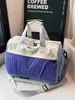 Nueva Bolsa de Viaje Color-Blocking de Moda para Viajes Cortos, Exquisita Cartera de Mano para Viajes de Negocios y Gimnasio, Bolso de Hombro, Bolsa de Almacenamiento para Alojamiento y Equipaje de Gimnasio