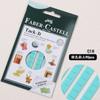 Pieza de arcilla para decoración de uñas al por mayor, plastilina verde y rosa, pieza de práctica, pegatina adhesiva fija, herramientas de arcilla blanca