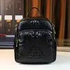 Mochila de Hueso de Cocodrilo Modelo Nuevo 2026 para Hombre, Gran Capacidad, Mochila de Negocios de Moda para Jóvenes, Mochila Moderna y Versátil