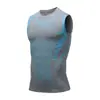 Camiseta deportiva sin mangas para hombre, nuevo estilo verano 2026, casual, moderna, versátil, adecuada para fitness y actividades al aire libre, ajustada