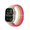 Adecuado para correa de Apple Watch 12, correa de bucle de nailon transpirable tipo nube para reloj Apple S11/10/9