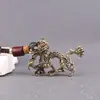 Pingente de Animal do Zodíaco Doze Latão Chaveiro de Carro Pingente Zodiacal Pequeno Feito à Mão Presente Venda por Atacado