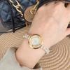 Tt2025 Nueva Marca de Joyería de Moda para Mujer Fritillaria Reloj Dorado Redondo de Perla para Mujer Resistente al Agua Venta al por Mayor