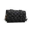 Bolso de Moda Simple de Color Sólido de Alta Calidad para Mujer, Nuevo Modelo Verano 2026, Bolso Cruzado Pequeño de Hombro con Letras Estampadas