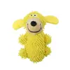 Juguete para perro con sonido, masticable, trapeador chirriante para perros pequeños y medianos, juguete para mascotas para moler los dientes y aliviar el aburrimiento fabricante