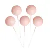 Decoración para Pastel de Venta Caliente Transfronteriza Bola de Espuma Pastel DIY Enchufe 20 Piezas por Set