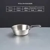 Tazón de Acero Inoxidable 304 para Vino de Arroz Coreano Espesado con Asa Restaurante Tienda de Barbacoa Snack Condimento Tazón Kimchi de Doble Asa