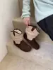 Botas de Neve Martin Novas Outono/Inverno 2025 Quentes Espessadas Lã de Cordeiro Cano Curto Aumenta Altura 4cm Botas de Cano Curto Femininas