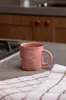 Caneca Leite Cremoso 180ml Cerâmica Rosa - Lyor