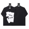 Três Etiquetas Completas, Exclusivamente para Vendas Transfronteiriças, Camiseta Masculina 100% Algodão Fio Duplo, Manga Curta, Alta Qualidade, Em Estoque