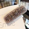 Grampo BB Cristal Grampo de Cabelo Feminino Internet Celebridade Headwear Coreia do Sul Dongdaemun Mesmo Estilo Strass Grampo de Cabelo Franjas Temperamento Grampo Lateral