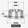 Rodamiento de Brida de Acero Inoxidable Sf608Zz Sf686Zz Sf688Zz Smf105Zz Sf6900 Sf6800