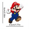 Imanes de Nevera Serie Mario Lindo de Dibujos Animados Pegatinas Magnéticas Suaves Decoración de Puerta Pegatinas de Pared Accesorios de Cojín Anticolisión para Puerta