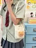 Bolsa Ligera para Teléfono Móvil de Salida de Primavera Bolso Cruzado Estudiante Hombre y Mujer Bolsa para Botella de Agua Bolso de Hombro Portátil para Deportes al Aire Libre Taza de Agua Bolsa Pequeña