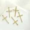 Banho UV retrô com diamante coração de amor cruz pata de animal pentagrama de amor acessórios de joalheria colar pingente DIY