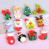 Accesorios de Navidad accesorios para el cabello broche pegamento crema accesorios resina accesorios de Navidad pegamento crema funda para teléfono material para bricolaje