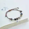 Pulsera Estilo Étnico Lijiang Yunnan Literaria Retro Estilo Bosque Tejida a Mano Personalizada Accesorios para Mujer Regalo