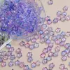 Estrella de Cinco Puntas Glaseada de 8 mm Color Degradado Cuentas Sueltas Cuentas Hechas a Mano Pulsera DIY Collar Pasador Accesorios de Joyería Venta al por Mayor