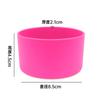 Funda de silicona para termo, antideslizante, resistente a altas temperaturas, funda para vaso espacial 7.5cm9cm, almohadilla de silicona para vaso de agua, multi-especificación opcional