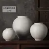 Cerámica Artesanal de Jingdezhen Creativo Retro Florero Roscado Adornos de Cerámica Arreglo Floral Zen Decoraciones para Alojamiento con Encanto Envío Gratis