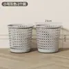 Lixeira para Sala de Estar, Quarto, Cozinha, Vaso Sanitário, Banheiro, Grande Capacidade Escritório Cesto de Papel Vazado de Plástico Sem Tampa