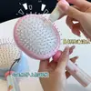 Peine alisador con cojín de aire de dopamina para mujer, adecuado para cabello largo, desenredante y rizador, antiestático, para uso doméstico, peine alisador con airbag