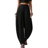 Calça lanterna amazônica europeia verão feminina casual calça cenoura calça de vovó comércio exterior slim fit calça comprida feminina
