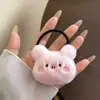 Novos estilos de elásticos de cabelo infantis, com designs fofos de animais de desenho animado, perfeitos para prender o cabelo de bebês ou criar rabos de cavalo.