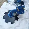 Rotocultivador Modificado con Ajuste Manual Disco Surcador y Arado de Vuelta Surcador Soporte de Surcador Formador de Surcos Rotocultivador