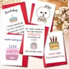 Nueva Tarjeta de Felicitación de Cumpleaños con Sobre, Tarjeta de Texto Divertida Transfronteriza, Tarjeta de Bendición para Regalo, Tarjeta de Mensaje