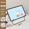 Soporte multifuncional de escritorio simple y transparente para teléfonos móviles y tabletas, adecuado para ver programas y clases en línea, portátil y conveniente para usuarios perezosos