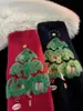 Suéter de Navidad de Cuello Redondo Moderno y Elegante del Fabricante Original, Moda y Perezoso Nuevo Tejido