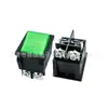 Interruptor Iluminado Etl Certificado Padrão Americano Formato de Barco 30A Pés de Parafuso 4 Pinos Interruptor Basculante Certificado à Prova de Explosão