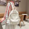 Mochila estilo japonês, mochila macia para meninas, mochila fofa para meninas, estudante do ensino fundamental, mochila escolar leve, bolsa de computador de grande capacidade