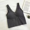 Nuevo Estilo Hermosa Espalda Cuatro Camisola Monsoon Chaleco Combinable Cómodo Transpirable Cinturón Deportivo Almohadilla para el Pecho Top Tubo Envolvente para el Pecho de Niña Ropa Interior