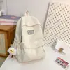 Mochila Escolar de Alto Valor Estético para Niñas, Estilo Coreano Ins Academy, Fresca y Sencilla, Mochila Ligera para Estudiantes de Primaria y Secundaria de 3º a 5º Grado