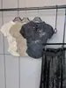 Nova Camiseta Bordada Retrô Estilo Chinês para Mulheres, Nova Versão Coreana Verão 2026, Gola Alta Estilo Nacional, Blusa Slim de Manga Curta Emagrecedora