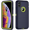 Adecuado para Iphonexs/Xsmax, Funda de Teléfono Robot a Prueba de Tres Elementos, Especialmente Diseñada para Exportación, Funda de Teléfono Resistente Tres en Uno