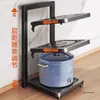 Estante para ollas debajo del fregadero de la cocina, gabinete multicapa multifuncional de pie, estante de almacenamiento de esquina para uso doméstico