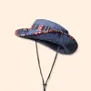 Estilo Étnico Sombrero de Pescador Occidental Sombrero de Montañismo de Ala Ancha Sombrero de Vaquero Sombrero de Protección Solar para Pesca al Aire Libre Viajes Venta al por Mayor