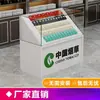 Balcão de Caixa de Supermercado com Display Integrado para Contagem de Cigarros Rack de Cigarros para Loja de Conveniência Combinação de Balcão e Rack para Cigarros Novo Armário de Cigarros com Gaveta