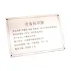Placa de Nome Personalizada em Aço Inoxidável Resistente à Corrosão, Placa de Alumínio Serigrafada, Placa de Nome de Metal de Alumínio Gravada Pintada Impressa