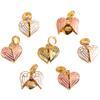 Fuerte retención de color Oro Rosa Blanco alas de amor colgante se puede abrir accesorios de bricolaje pulsera collar colgante mujeres genuinas