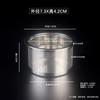 44 Tallas en Stock Tetera de Vidrio para Agua Filtro Grabado Acero Inoxidable Filtro de Té Colador de Té Filtro