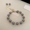 Nuevo Pulsera Redonda de Cristal Geométrico Chino Moda Retro Fresca Artística Elegante Pulsera Distintiva Versátil para Mujeres