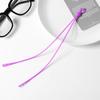Cuerda de silicona para gafas para niños, elástica, antipérdida, correa para gafas deportivas, colorida y sencilla, cuerda antipérdida para mascarillas.