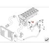 Aplicable a BMW Serie 5 E60E61 tapón asiento tubo agua refrigeración 520i730i tapón sellado OE11537519733