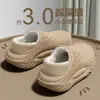 Pantuflas de Algodón Impermeables para Hombre Estilo Nuevo 2026 Otoño Invierno Uso en Casa Más Terciopelo Cálido Antideslizantes Suela Gruesa Para Exteriores Pantuflas de Algodón Hombre