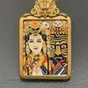 Transmisión en vivo dedicada a rastrear oro Tang kazaki ram titanio acero colgante vida pasada Dapeng pájaro colgante medio pintado a mano Thangka